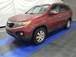 Salvage cars for sale from Copart Dunn, NC: 2011 KIA Sorento Base