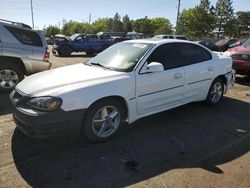 Salvage cars for sale from Copart Denver, CO: 2000 Pontiac Grand AM GT