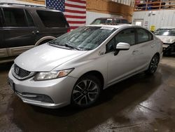 Salvage cars for sale from Copart Anchorage, AK: 2015 Honda Civic EX