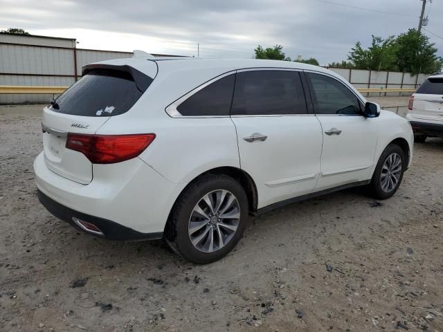 2015 Acura MDX Technology