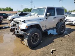 Salvage cars for sale from Copart Columbus, OH: 2012 Jeep Wrangler Sahara