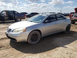 Salvage cars for sale at Amarillo, TX auction: 2008 Pontiac G6 Base