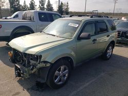 Salvage cars for sale from Copart Rancho Cucamonga, CA: 2008 Ford Escape XLT