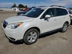 Salvage cars for sale at Nampa, ID auction: 2015 Subaru Forester 2.5I Premium