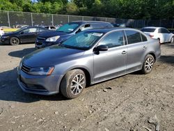 Salvage cars for sale from Copart Waldorf, MD: 2017 Volkswagen Jetta SE