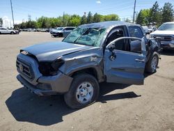 Salvage cars for sale from Copart Denver, CO: 2021 Toyota Tacoma Double Cab