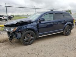 Salvage cars for sale at Houston, TX auction: 2019 Dodge Journey Crossroad