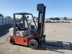 Salvage trucks for sale at San Martin, CA auction: 2000 Nissan Forklift