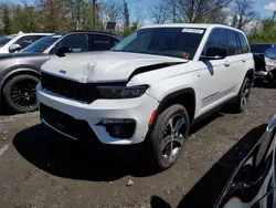 Salvage cars for sale from Copart Marlboro, NY: 2024 Jeep Grand Cherokee Limited 4XE