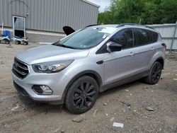 Salvage cars for sale at West Mifflin, PA auction: 2019 Ford Escape SE