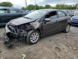 Salvage cars for sale at Columbus, OH auction: 2015 KIA Rio EX
