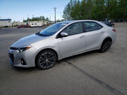 Salvage cars for sale at Anchorage, AK auction: 2016 Toyota Corolla L
