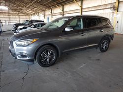 Infiniti salvage cars for sale: 2019 Infiniti QX60 Luxe
