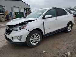 Salvage cars for sale at Central Square, NY auction: 2018 Chevrolet Equinox LT