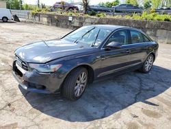 Salvage cars for sale from Copart Marlboro, NY: 2013 Audi A6 Premium Plus