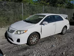 Salvage cars for sale at Cicero, IN auction: 2013 Toyota Corolla Base