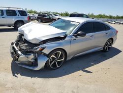 Salvage cars for sale at Fresno, CA auction: 2022 Honda Accord Sport