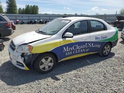 Salvage cars for sale from Copart Arlington, WA: 2010 Chevrolet Aveo LS