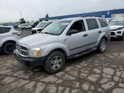 Salvage cars for sale at Woodhaven, MI auction: 2005 Dodge Durango ST