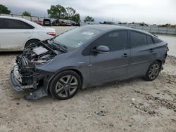Salvage cars for sale from Copart Haslet, TX: 2022 Toyota Prius Night Shade