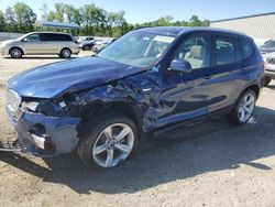 BMW x3 salvage cars for sale: 2017 BMW X3 SDRIVE28I