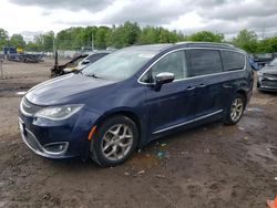 Chrysler Pacifica Vehiculos salvage en venta: 2018 Chrysler Pacifica Limited