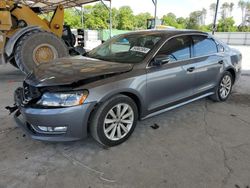Salvage cars for sale from Copart Cartersville, GA: 2013 Volkswagen Passat SEL