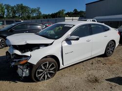 Salvage cars for sale at Spartanburg, SC auction: 2024 Chevrolet Malibu RS