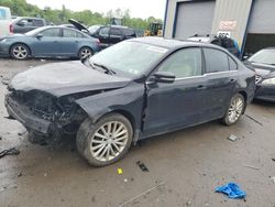 Salvage cars for sale at Duryea, PA auction: 2011 Volkswagen Jetta SEL
