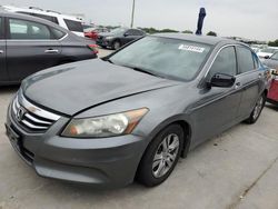 Buy Salvage Cars For Sale now at auction: 2012 Honda Accord SE