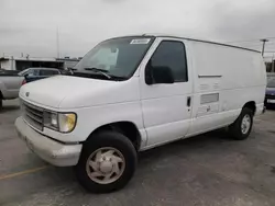 Salvage cars for sale from Copart Sun Valley, CA: 1993 Ford Econoline E350 Van