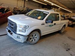 Salvage trucks for sale at Wheeling, IL auction: 2015 Ford F150 Super Cab