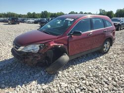 Salvage cars for sale at Barberton, OH auction: 2010 Honda CR-V LX