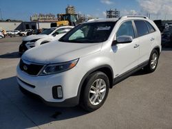 KIA Sorento salvage cars for sale: 2015 KIA Sorento LX