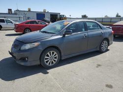 Salvage cars for sale at Bakersfield, CA auction: 2010 Toyota Corolla Base