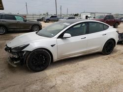Salvage cars for sale from Copart Temple, TX: 2021 Tesla Model 3