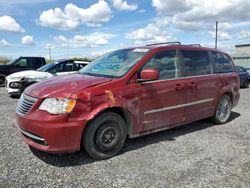 Salvage cars for sale at Ottawa, ON auction: 2016 Chrysler Town & Country Touring L