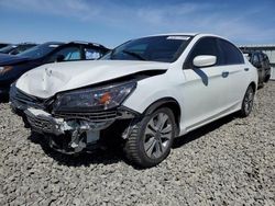 Salvage cars for sale at Reno, NV auction: 2015 Honda Accord LX