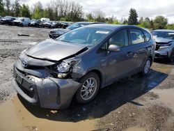 Salvage cars for sale at Portland, OR auction: 2015 Toyota Prius V