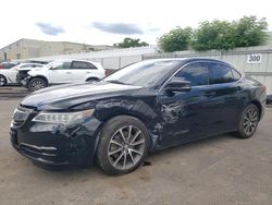 Salvage cars for sale from Copart New Britain, CT: 2016 Acura TLX Tech