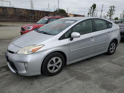Salvage cars for sale from Copart Wilmington, CA: 2013 Toyota Prius