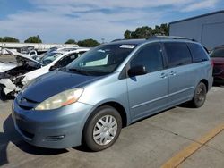 Salvage cars for sale at Sacramento, CA auction: 2006 Toyota Sienna CE