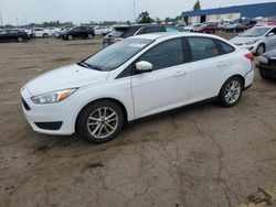 Ford Focus salvage cars for sale: 2015 Ford Focus SE