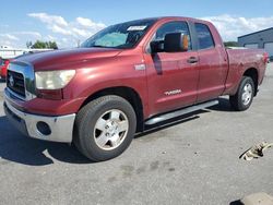 Salvage cars for sale at Dunn, NC auction: 2007 Toyota Tundra Double Cab SR5