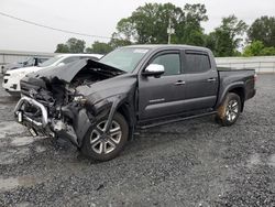 Salvage cars for sale at Gastonia, NC auction: 2017 Toyota Tacoma Double Cab
