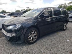 Salvage cars for sale at Riverview, FL auction: 2017 Chrysler Pacifica Touring L