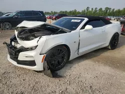 Salvage cars for sale at Houston, TX auction: 2019 Chevrolet Camaro SS