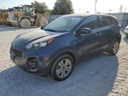 Vehiculos salvage en venta de Copart Apopka, FL: 2017 KIA Sportage LX