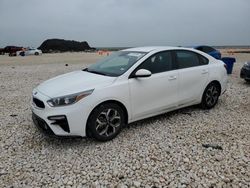 Salvage cars for sale at Temple, TX auction: 2020 KIA Forte FE