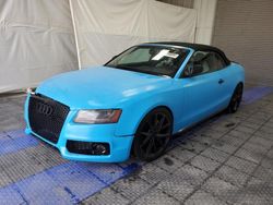 Salvage cars for sale from Copart Dunn, NC: 2011 Audi S5 Premium Plus